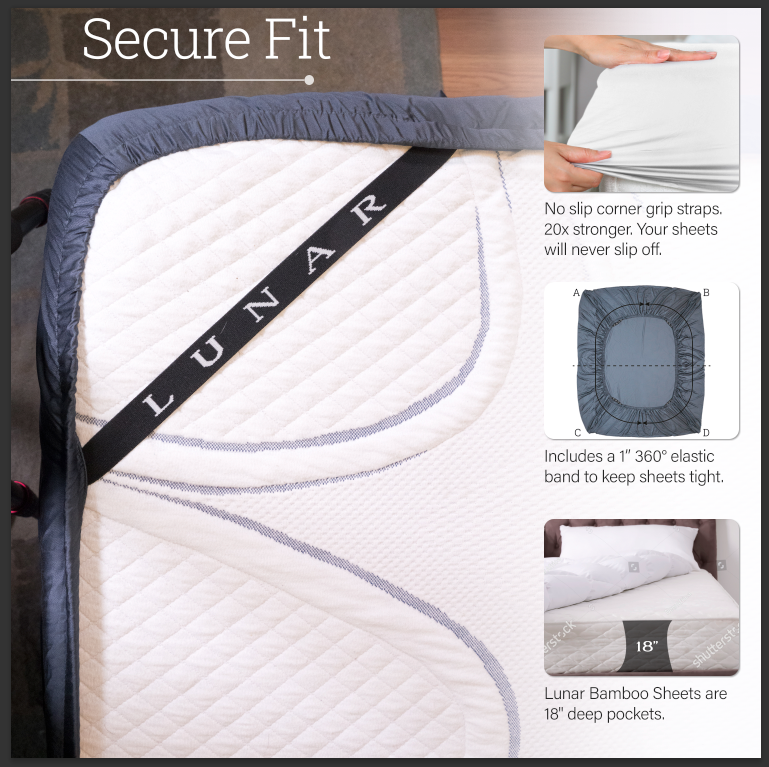 Lunar - Premium Bamboo Sheet Set